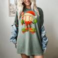 Ice Cream Drip Baseball Christmas Baseball Drip Candy Cane Women's Comfort Colors T-Shirt Berry Ice Cream Drip Baseball Christmas Baseball Drip Candy Cane Women's Comfort Colors T-Shirt Berry