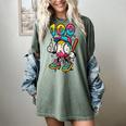 Ice Cream Drip Baseball Party 100 Days Of School Teacher Women's Comfort Colors T-Shirt Berry