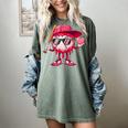 Ice Cream Drip Baseball Valentine's Day Spots Baseball Drip Women's Comfort Colors T-Shirt Berry