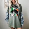 Ireland Baseball Mom Messy Bun Irish Baseball Girl Women's Comfort Colors T-Shirt Berry Ireland Baseball Mom Messy Bun Irish Baseball Girl Women's Comfort Colors T-Shirt Berry