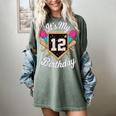 It's My 12th Birthday Baseball Fan Celebration Women's Comfort Colors T-Shirt Berry