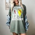 It's My 13th Birthday Baseball Softball Heart 13 Year Old Women's Comfort Colors T-Shirt Berry