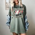 I Just Hit 100 Days Of School Camo Baseball 100 Days Smarter Women's Comfort Colors T-Shirt Berry