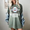 Leopard Baseball Vibes Game Day Softball Life Mom Women's Comfort Colors T-Shirt Berry Leopard Baseball Vibes Game Day Softball Life Mom Women's Comfort Colors T-Shirt Berry