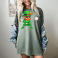 Leprechaun Playing Baseball St Patricks Day Sport Boys Women's Comfort Colors T-Shirt Berry