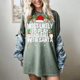 Most Likely To Play Baseball With Santa Christmas Baseball Women's Comfort Colors T-Shirt Berry Most Likely To Play Baseball With Santa Christmas Baseball Women's Comfort Colors T-Shirt Berry
