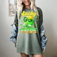 Lucky Dude Drip Baseball Shamrock St Patrick Men Boy Youth Women's Comfort Colors T-Shirt Berry