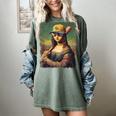Mona Lisa Baseball Trending Aesthetic Streetwear Women's Comfort Colors T-Shirt Berry