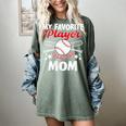 Mother's Day Baseball Mom Women's Comfort Colors T-Shirt Berry Mother's Day Baseball Mom Women's Comfort Colors T-Shirt Berry
