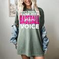 Mothers Don'T Make Me Use My Baseball Mom Voice Women's Comfort Colors T-Shirt Berry Mothers Don'T Make Me Use My Baseball Mom Voice Women's Comfort Colors T-Shirt Berry