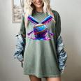 Neon Dripping Baseball And Bats Colorful Sports Art Women's Comfort Colors T-Shirt Berry