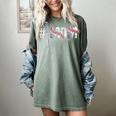 Number One Baseball Mom For Mothers Day Baseball Mommy Raglan Baseball Tee Women's Comfort Colors T-Shirt Berry