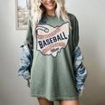 Ohio Baseball Mom Women's Comfort Colors T-Shirt Berry Ohio Baseball Mom Women's Comfort Colors T-Shirt Berry