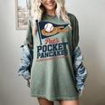 Pat's Pocket Pancakes Flag Baseball On Pancake Women's Comfort Colors T-Shirt Berry Pat's Pocket Pancakes Flag Baseball On Pancake Women's Comfort Colors T-Shirt Berry
