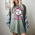Pink Ribbon Baseball Breast Cancer Awareness Women's Comfort Colors T-Shirt Berry