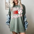 Pitch 'n Giggles Baseball Player Women Baseball Mom Women's Comfort Colors T-Shirt Berry