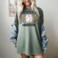 Proud Baseball Mom Shirt For Women Baseball Mom Team Women's Comfort Colors T-Shirt Berry