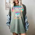 Proud Mom Baseball Player Number 81 Ice Cream Drip Women's Comfort Colors T-Shirt Berry