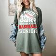 Proud Sister Of A Baseball Senior Class Of 2026 Graduation Women's Comfort Colors T-Shirt Berry Proud Sister Of A Baseball Senior Class Of 2026 Graduation Women's Comfort Colors T-Shirt Berry