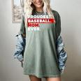 Proudest Baseball Mom Ever Women's Comfort Colors T-Shirt Berry