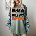 Retired Basketball Referee For Baseball Refs Women's Comfort Colors T-Shirt Berry