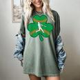 Retro Shamrock Baseball St Patricks Day Men Women Boys Girls Women's Comfort Colors T-Shirt Berry
