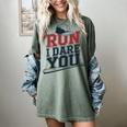 Run I Dare You Baseball Catcher Player Fan Women's Comfort Colors T-Shirt Berry Run I Dare You Baseball Catcher Player Fan Women's Comfort Colors T-Shirt Berry