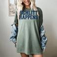Schlitt Happens NY Bronx I Heart Baseball Apparel Women's Comfort Colors T-Shirt Berry