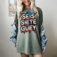SEIS Siete Guey Baseball Drip Mexico Spanish 67 Slang Boys Women's Comfort Colors T-Shirt Berry SEIS Siete Guey Baseball Drip Mexico Spanish 67 Slang Boys Women's Comfort Colors T-Shirt Berry