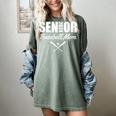 Senior Baseball Mom 2024 Team Parent Helper Class Of 2024 Women's Comfort Colors T-Shirt Berry