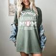 Senior Baseball Mom 2028 Class Of 2028 Graduation Women's Comfort Colors T-Shirt Berry