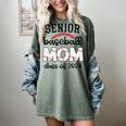 Senior Baseball Mom Class Of 2024 High School College Sports Women's Comfort Colors T-Shirt Berry