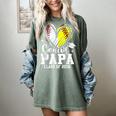 Senior Papa Class Of 2026 Baseball Softball Graduation Heart Women's Comfort Colors T-Shirt Berry Senior Papa Class Of 2026 Baseball Softball Graduation Heart Women's Comfort Colors T-Shirt Berry