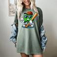 Shamrock Baseball St Patrick's Day Kids Boys Toddlers Premium Tri-Blend Women's Comfort Colors T-Shirt Berry