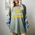 Shut Up I'm Doing Gamechanger Baseball Softball Cheer Women's Comfort Colors T-Shirt Berry