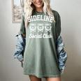 Sideline Social Club Baseball Mom 2024 Mother's Day Women's Comfort Colors T-Shirt Berry