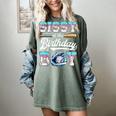 Sissy Of The Birthday Boy Baseball Ice Cream Drip Matching Women's Comfort Colors T-Shirt Berry Sissy Of The Birthday Boy Baseball Ice Cream Drip Matching Women's Comfort Colors T-Shirt Berry