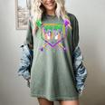 Six Seven Mardi Gras Baseball Sports Party Women's Comfort Colors T-Shirt Berry Six Seven Mardi Gras Baseball Sports Party Women's Comfort Colors T-Shirt Berry