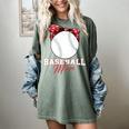 Softball Baseball Mom Floral Tee Mother's Day Premium Women's Comfort Colors T-Shirt Berry