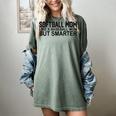 Softball Mom Like A Baseball Mom But Smarter Women's Comfort Colors T-Shirt Berry Softball Mom Like A Baseball Mom But Smarter Women's Comfort Colors T-Shirt Berry