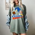 Sonic The Hedgehog Sonic Baseball Est 1991 Women's Comfort Colors T-Shirt Berry Sonic The Hedgehog Sonic Baseball Est 1991 Women's Comfort Colors T-Shirt Berry
