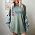 Sorry Can't Baseball Bye Baseball Mom Men Women Kids Women's Comfort Colors T-Shirt Berry