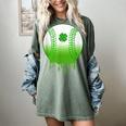 St Patricks Day Shamrock Baseball Irish Boys Kids Men Women's Comfort Colors T-Shirt Berry