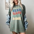 All Star Baseball Mom Women's Comfort Colors T-Shirt Berry
