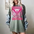 Strike Out Breast Cancer Baseball Ice Cream Drip Women's Comfort Colors T-Shirt Berry Strike Out Breast Cancer Baseball Ice Cream Drip Women's Comfort Colors T-Shirt Berry