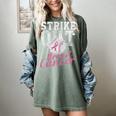 Strike Out Breast Cancer Baseball Warrior Women's Comfort Colors T-Shirt Berry Strike Out Breast Cancer Baseball Warrior Women's Comfort Colors T-Shirt Berry