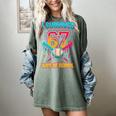 I Survived 67 Days Of School Baseball Drip Six Seven Meme Women's Comfort Colors T-Shirt Berry