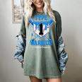 T1D Warrior Baseball Drip Diabetes Awareness Blue Ribbon Women's Comfort Colors T-Shirt Berry