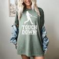 Touchdown Baseball Football Sports Women's Comfort Colors T-Shirt Berry Touchdown Baseball Football Sports Women's Comfort Colors T-Shirt Berry