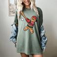 Ugly Christmas Sweater Gingerbread Baseball Toddler Kids Women's Comfort Colors T-Shirt Berry Ugly Christmas Sweater Gingerbread Baseball Toddler Kids Women's Comfort Colors T-Shirt Berry
